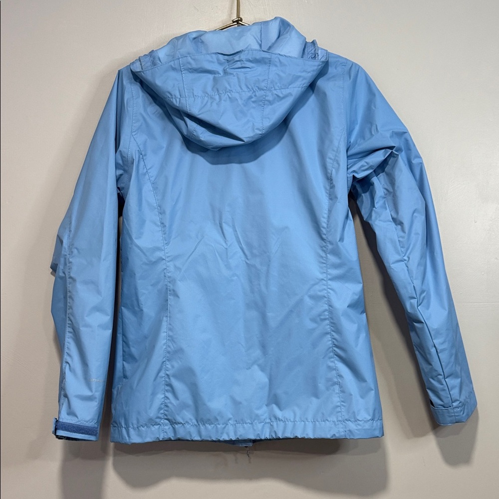 Columbia Women's Light Blue Rain/ Wind jacket - Picture 5 of 6